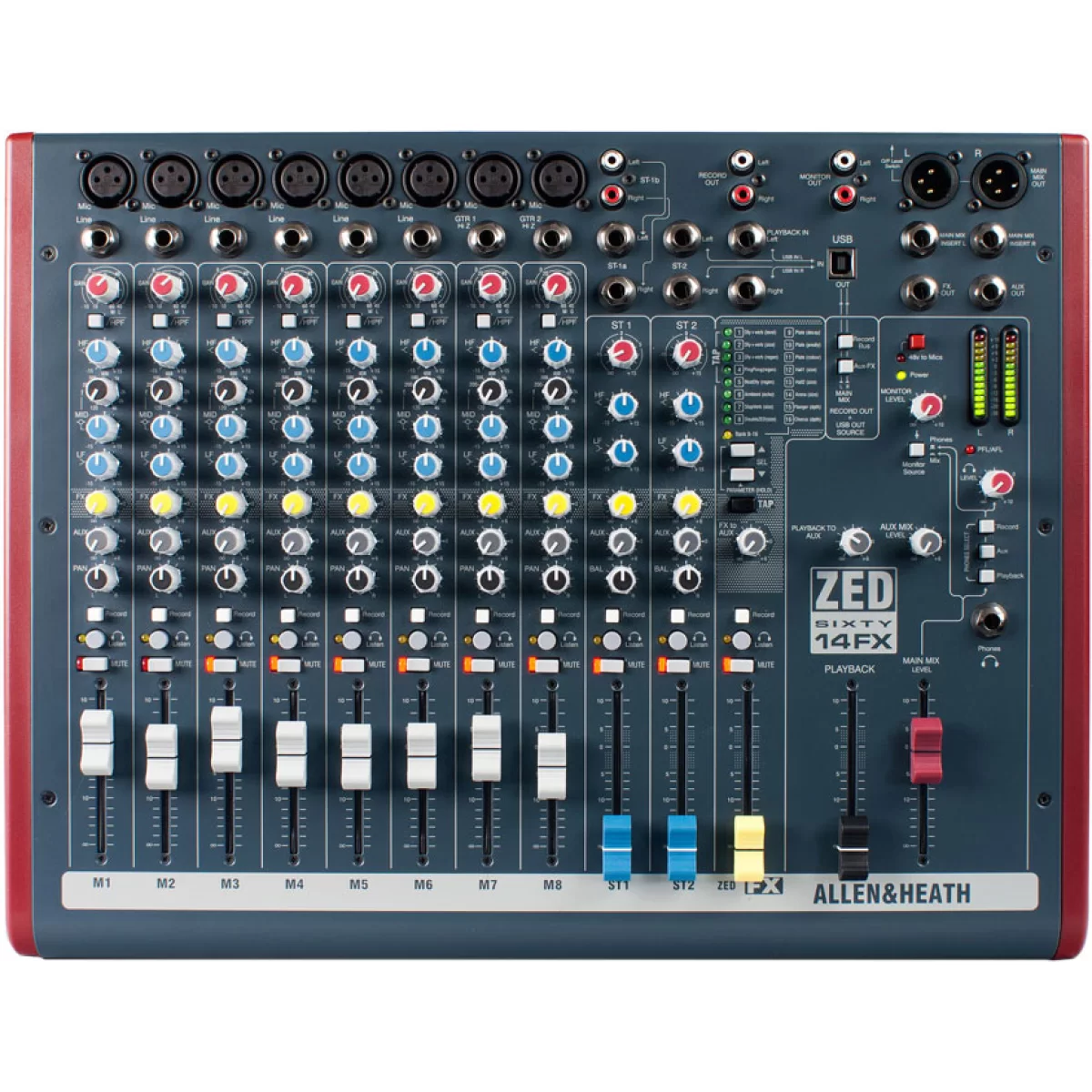 なお Allen & Heath ZED60-14FX 14-канальный аналоговый микшер, FX купить